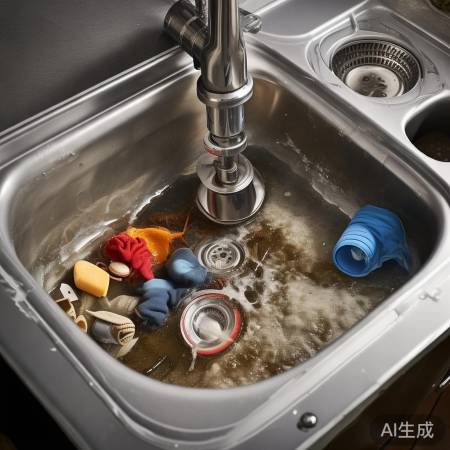 洗衣机脱水转不动，检查排水管。