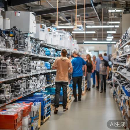 家居建材市场寻壁挂炉配件