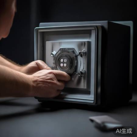 更新密码，记牢新密码，锁保险柜