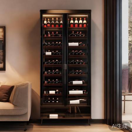 “红酒柜：家居浪漫元素”