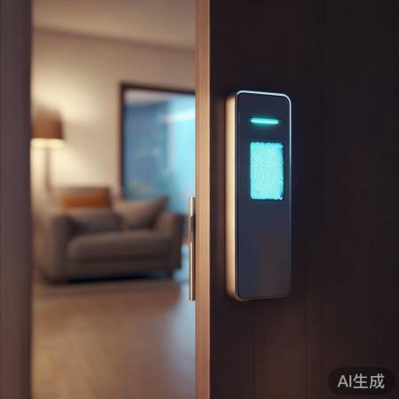 指纹锁开启安全门