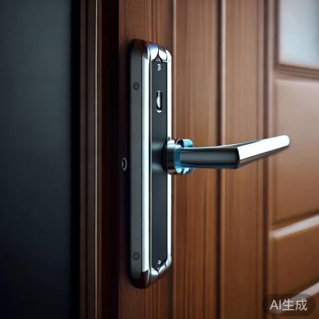 门上指纹锁，安全又方便