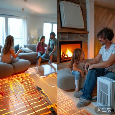 地暖舒适，空调节能