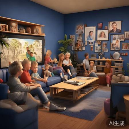 家庭电视遍布客厅卧室