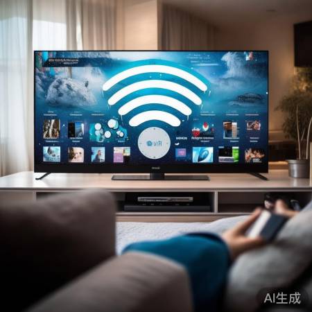 电视WiFi连接，大屏高分辨率