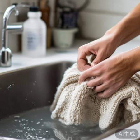 羊毛专用洗涤，适量保护纤维