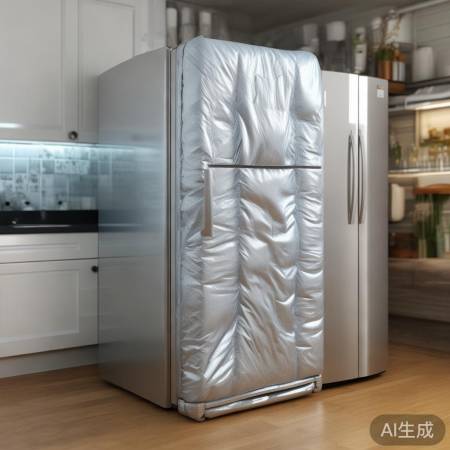 “冰箱穿隔热服保暖”