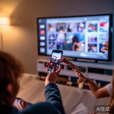 “移动宽带连接电视，操作便捷。