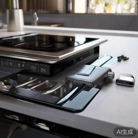 集成灶智能控制，便捷酷炫
