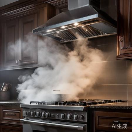 排烟测试，检查油烟机吸力