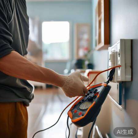 选购技巧：正规市场购，自测插座