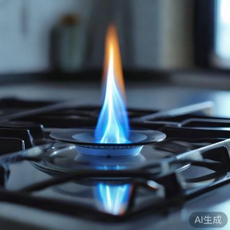 燃气灶熄火后火苗仍现