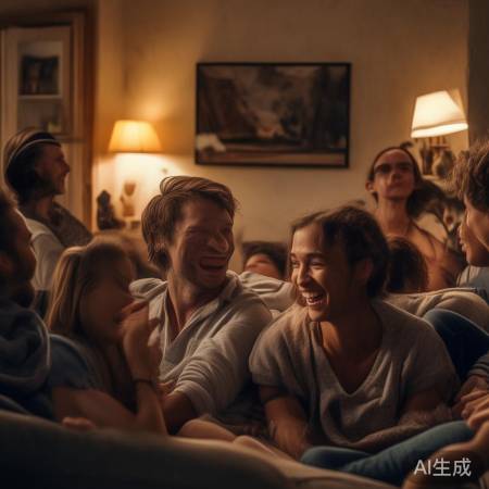 周末沙发聊天，简单自在