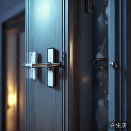 指纹锁安全，仍需检查门窗