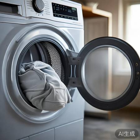 “滚筒洗衣噪音小，容量小需分批