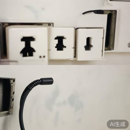 “电视插座深度影响电源线插入”